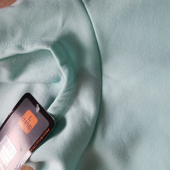 NWT RBX cropped soft hoodie size 14/16 - Picture 5 of 7